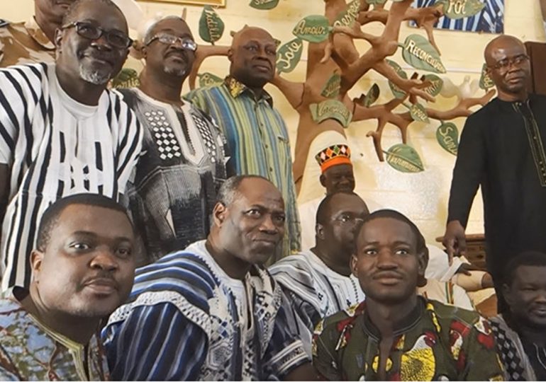FESPACO 2019 :  La délégation du FESPACO en visite chez le Mogho Naaba Baongho