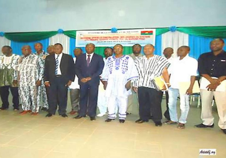 Patrimoine culturel Burkinabé: installation des THV