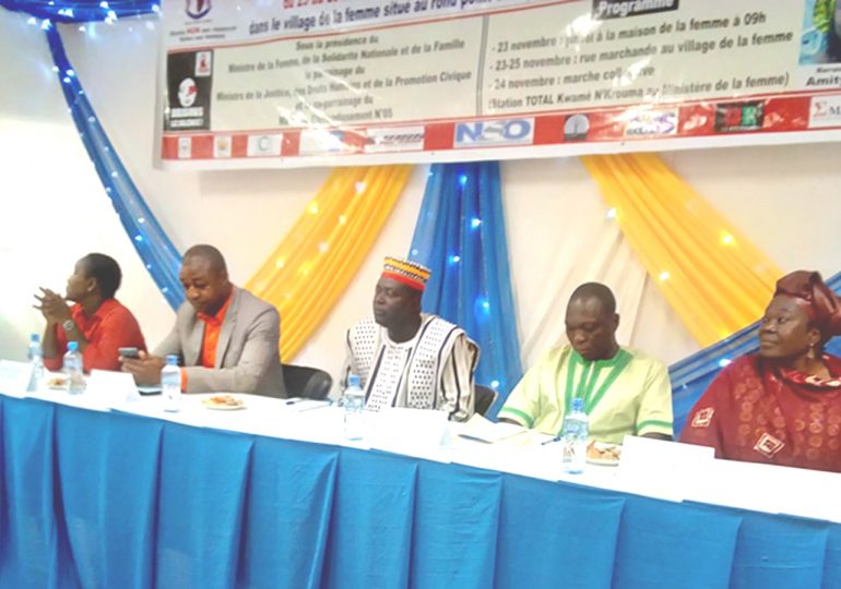 Association African Women Leaders tient ses "72 h" pour dire non aux violences faites aux femmes