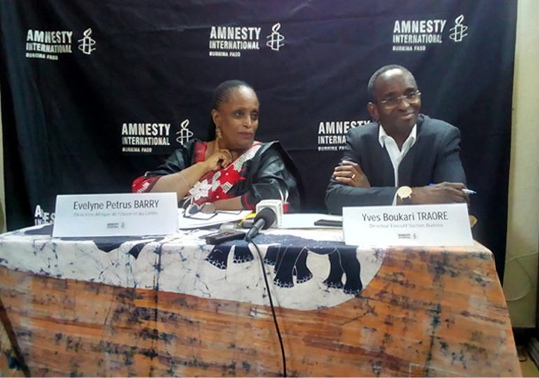 Droits humains : Amnesty International reste optimiste