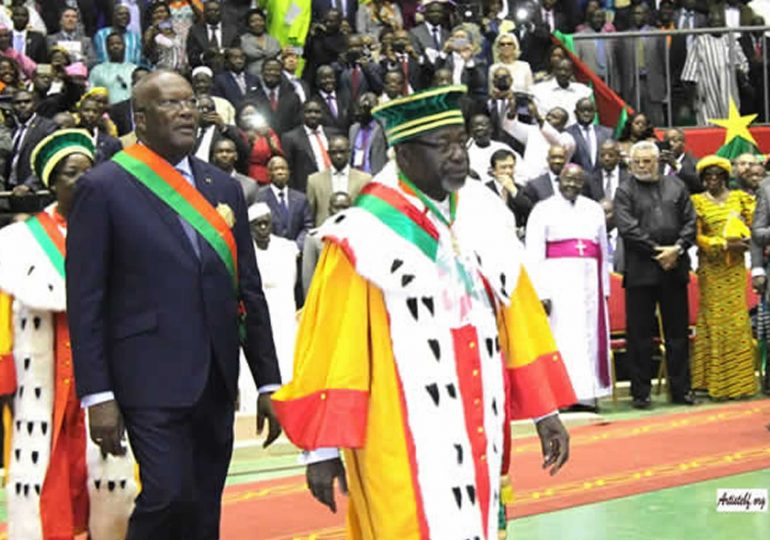 Burkina Faso : investiture du nouveau Président Rock Marc Christian KABORE
