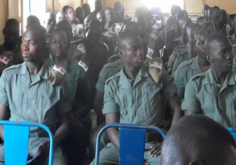 Des élèves gendarmes formés par le CNLPOLA