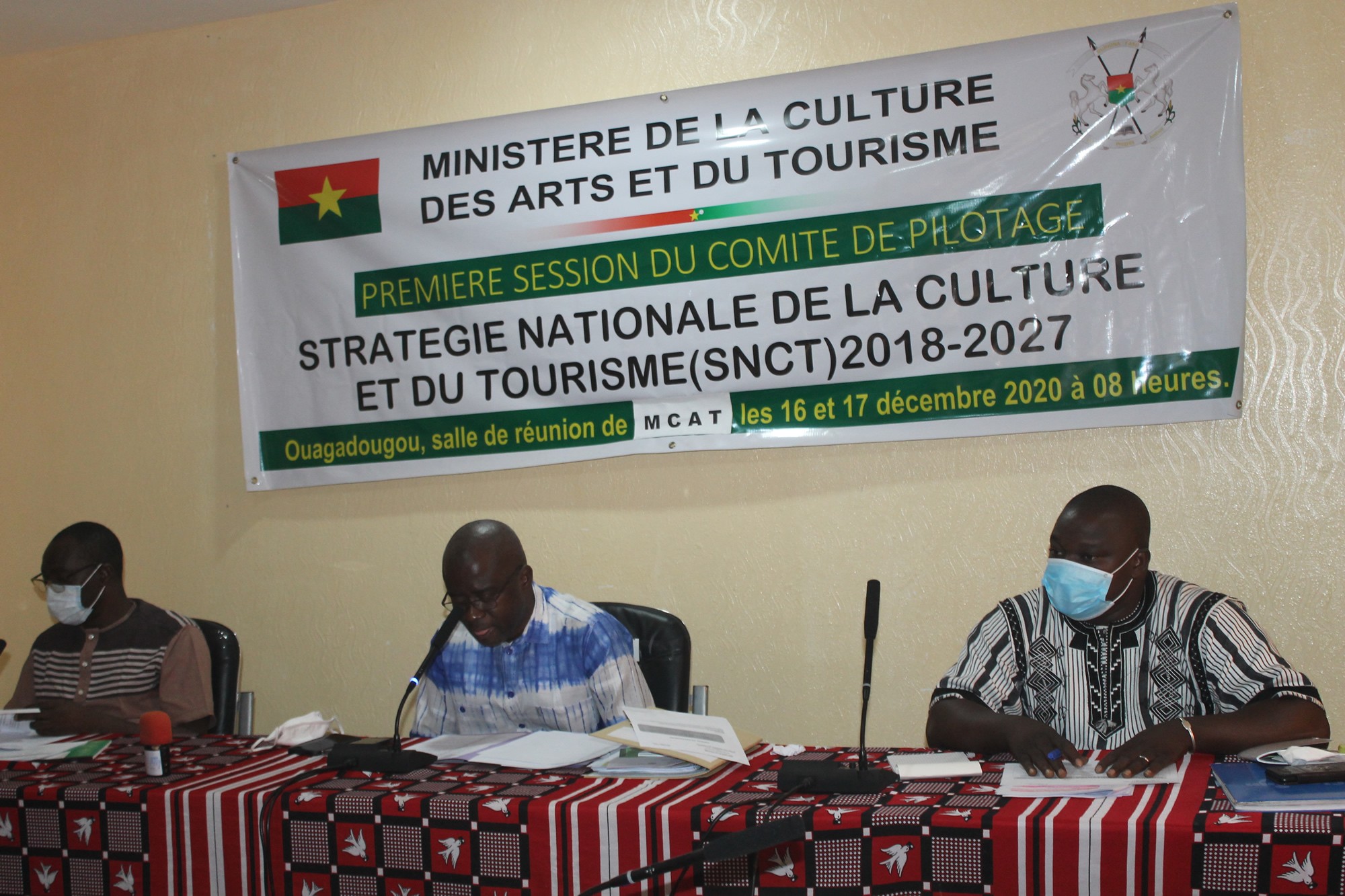 Culture : Ouverture de la première session du comité de pilotage de la stratégie nationale de la culture et du tourisme
