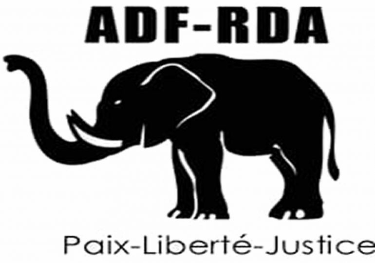 MESSAGE DE ADF-RDA A CES MILITANTS