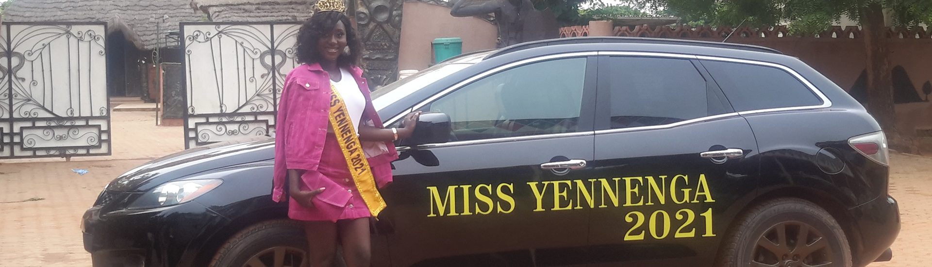 Miss YENNENGA :  Mission accomplie, Natacha TRAORE reçoit sa voiture
