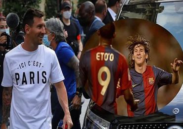 Messi à Paris, au bonheur d'Eto'o