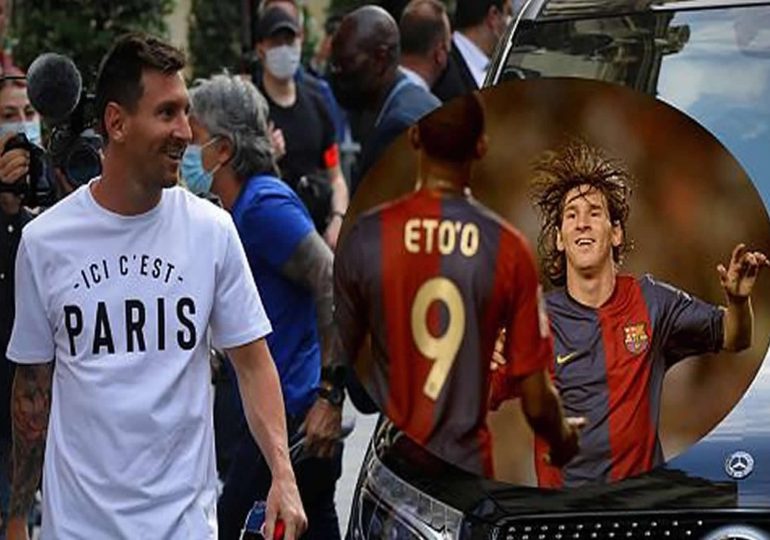 Messi à Paris, au bonheur d'Eto'o