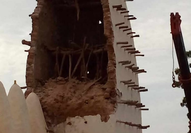 Culture: Effondrement d'une partie de la mosquée de Dioulassoba