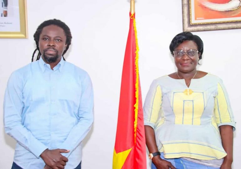FESPACO 2021: photos de famille immortalisant l'audience accordée à une délégation sénégalaise, conduite par le Secrétaire permanent du Fonds de Promotion de l'Industrie Cinématographique (FOPIC).