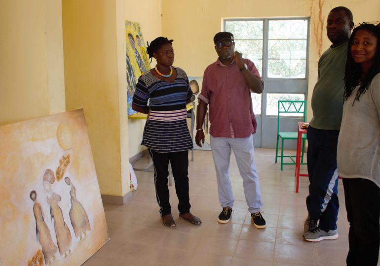 Sculpture : Fin de formation en Art contemporain à Laongo, Satisfecit des encadreurs.