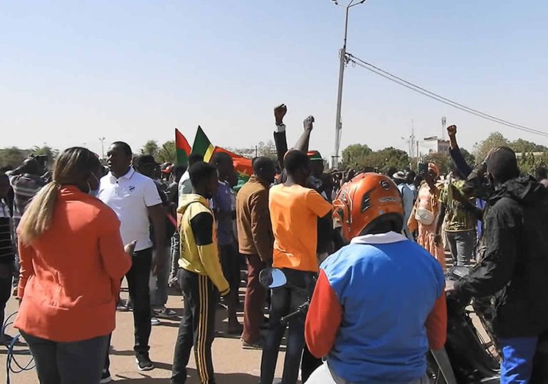 Burkina : Des Burkinabè soutiennent le MPSR
