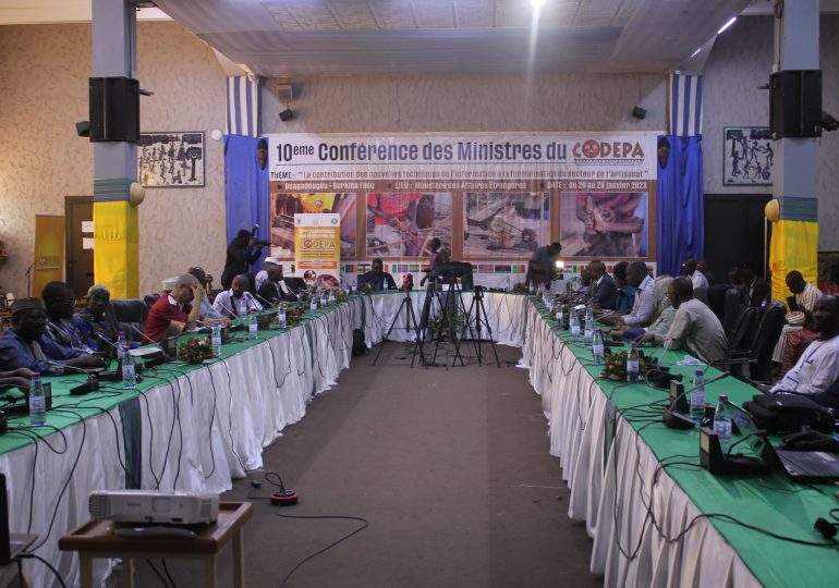 10ème conférence de presse des Ministres du Comité du CODEPA.