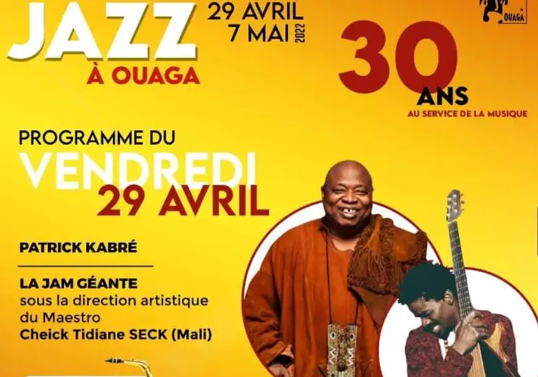 Jazz à Ouaga 2022 fête ses 30 ans.