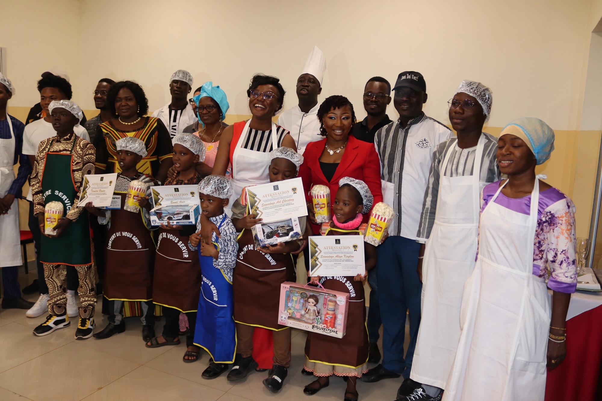 Kids’winning week "dévoile ses premiers enfants "Leaders - ArtistesBF