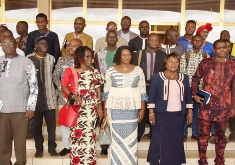 Valérie Kaboré rencontre les hommes de médias à Bobo
