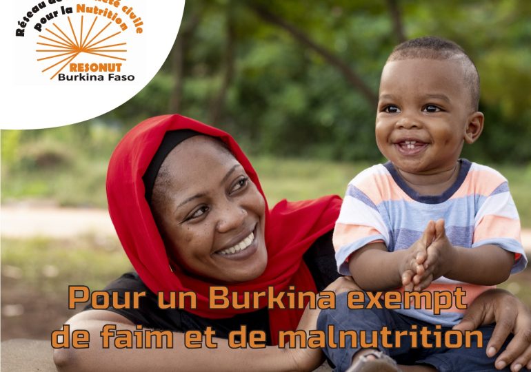 La situation nutritionnelle au Burkina Faso