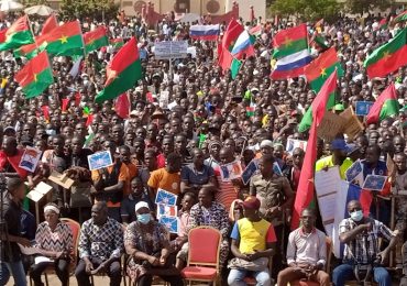 Burkina : Marche de soutien au Président Ibrahim TRAORE