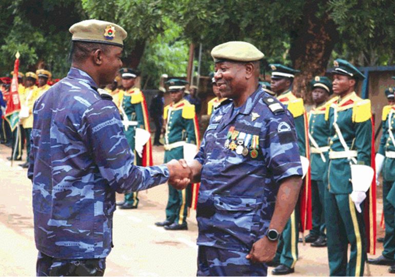 Burkina : Passation de service à la Gendarmerie nationale