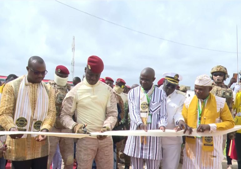 Burkina :  Le camarade Ibrahim TRAORE inaugure sa raffinerie d’or