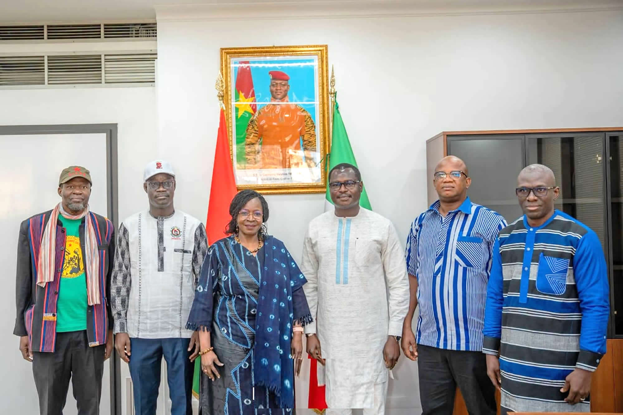 Burkina : Le Ministre en charge de la culture à l'ambassade du Burkina à Rome
